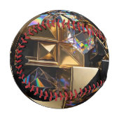 Super-3D-Kristallmosaik Baseball (Vorderseite Links)