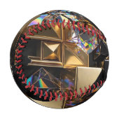 Super-3D-Kristallmosaik Baseball (Vorderseite Links)