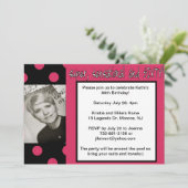 super 60. Geburtstagseinladung Einladung (Stehend Vorderseite)