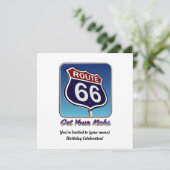 Super 66 einladung (Stehend Vorderseite)