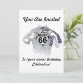 Super 66 einladung (Stehend Vorderseite)