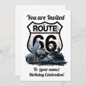 Super 66 einladung (Vorne/Hinten)