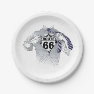 Super 66 Plate Pappteller