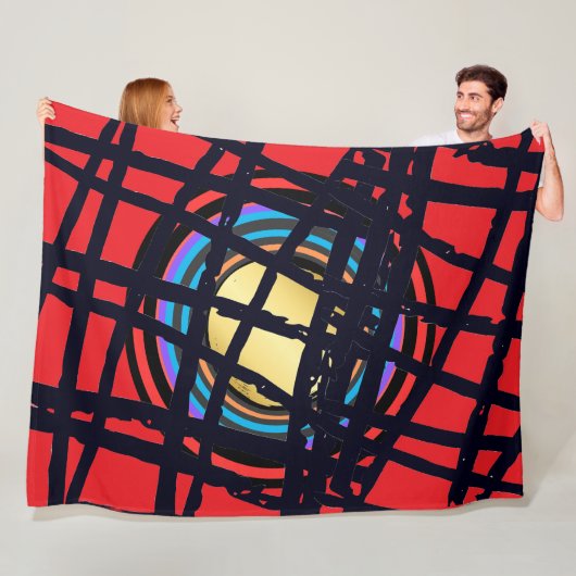 SUPER ABSTRAKT Fleece Blanket (Beispiel)