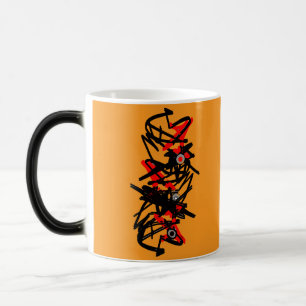 SUPER ABSTRAKTE 3D-KAFFEE-TASSE! VERWANDLUNGSTASSE