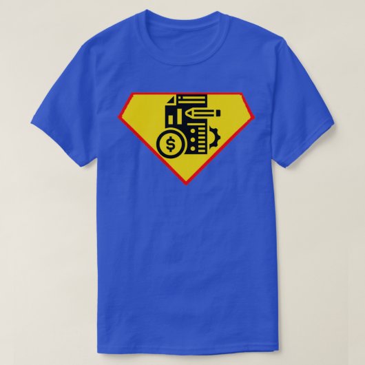 Super Accountant 1 T-Shirt (Design vorne)