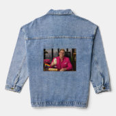 Super Advocate Show Denim Jacke (Rückseite)
