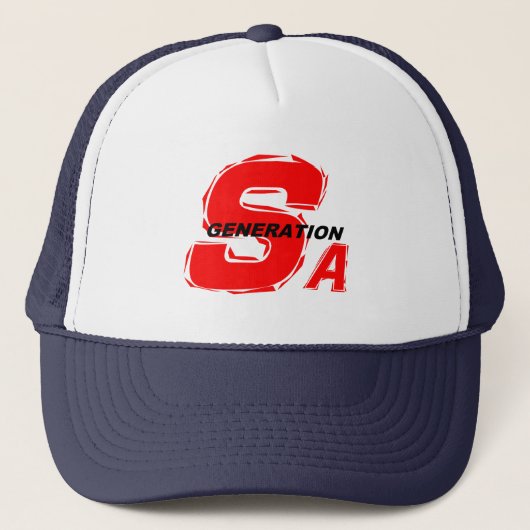 SUPER AGER Cap Truckerkappe (Vorderseite)