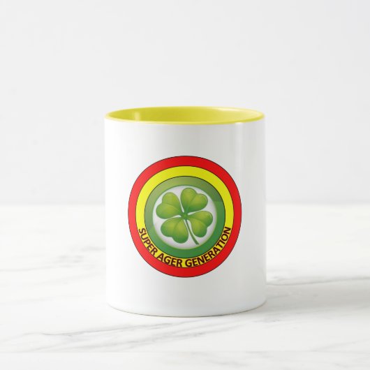 Super Ager Lucky Klee Tasse (Zentrum)