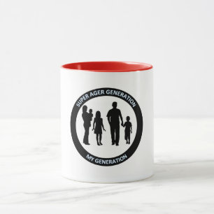 SUPER AGER-Tasse Tasse