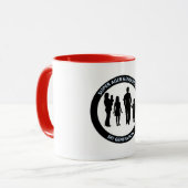 SUPER AGER-Tasse Tasse (Vorderseite Links)