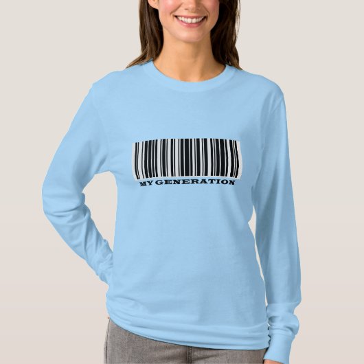 Super Agers BAR CODE Frauen T - Shirt (Vorderseite)