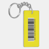 Super Agers BAR CODE Schlüsselkette Schlüsselanhänger (Vorderseite links)