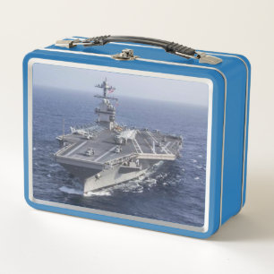 Super Aircraft Carrier Metall Brotdose