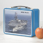 Super Aircraft Carrier Metall Brotdose (Beispiel)