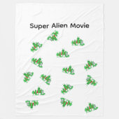 Super Alien Movie Full Character Blanket Fleecedecke (Vorderseite)