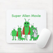 Super Alien Movie Full Character Mouse Pad Mousepad (Mit Mouse)