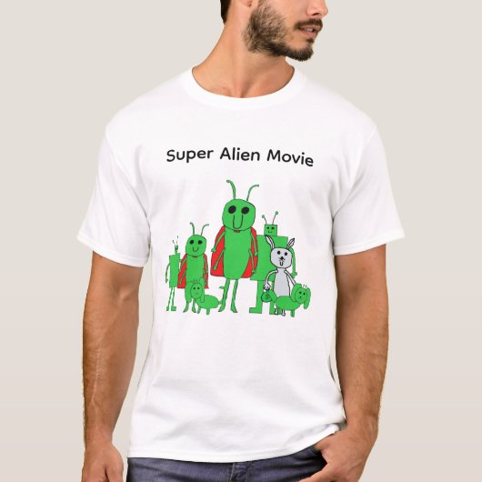 Super Alien Movie Full Character Tee (Vorderseite)