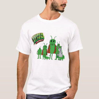 Super Alien Movie Grafik T-Shirt