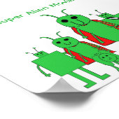 Super Alien Movie Poster (Customizable) (Ecke)