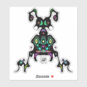 Super Ameise wie Kreatur Aufkleber (Blatt)