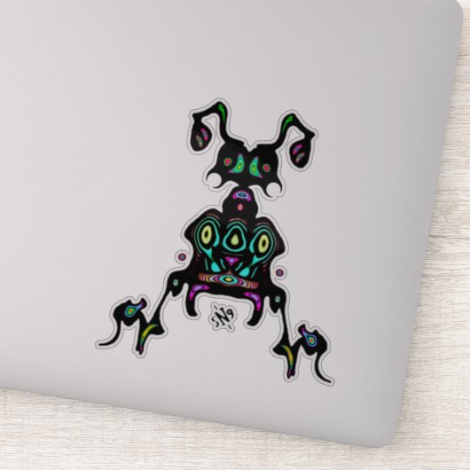 Super Ameise wie Kreatur Aufkleber (Detail)