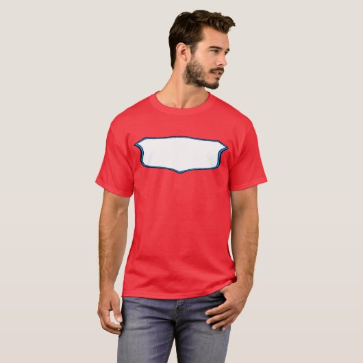 Super-amerikanischer T - Shirt (Vorne ganz)
