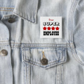 Super-ANGESTELLTER mit Sternen ROTES V18 Button (Beispiel)