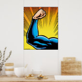 Super-Arm Poster (Küche)