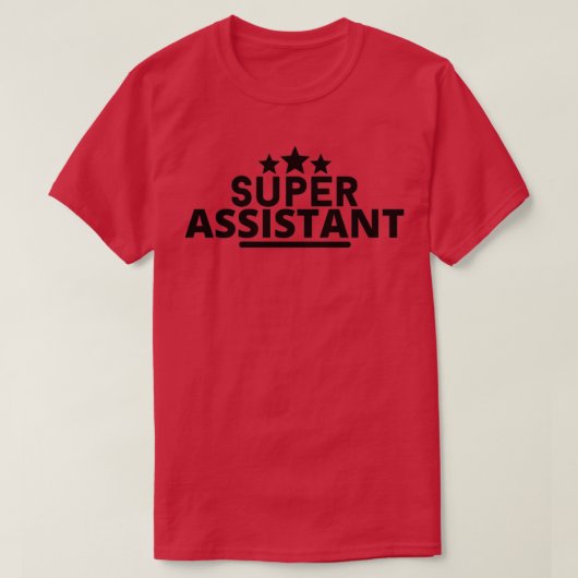 Super assistant T-Shirt (Design vorne)