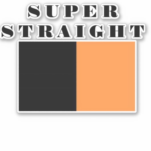 Super-Aufkleber Aufkleber (Vorderseite)