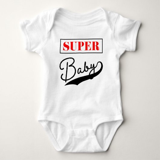 Super Baby Baby Strampler (Vorderseite)