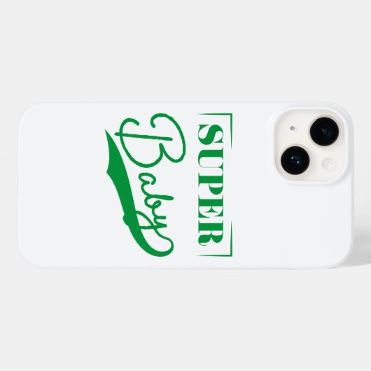 Super Baby Case-Mate iPhone Hülle (Rückseite (Horizontal))