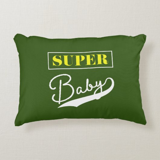 Super Baby Dekokissen (Vorderseite)