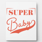 Super Baby Fotoplatte (Vorderseite)