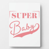 Super Baby Fotoplatte (Vorderseite)
