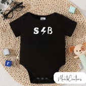 super baby jumpsuit, father's day baby strampler