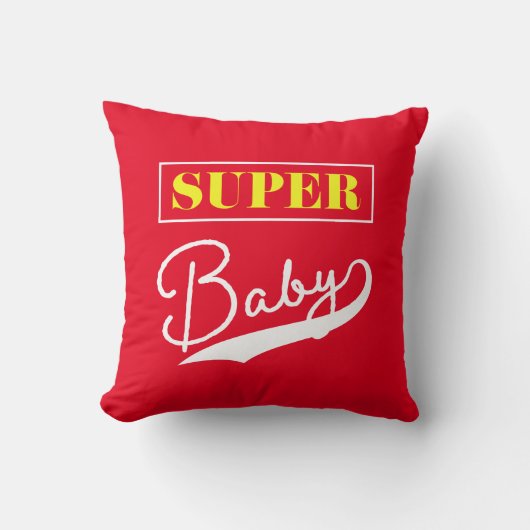 Super Baby Kissen (Vorderseite)