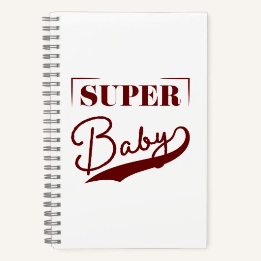 Super Baby Notizblock (Vorderseite)