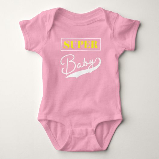 Super Baby Strampler (Vorderseite)