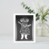 Super Baker Postkarte (Stehend Vorderseite)