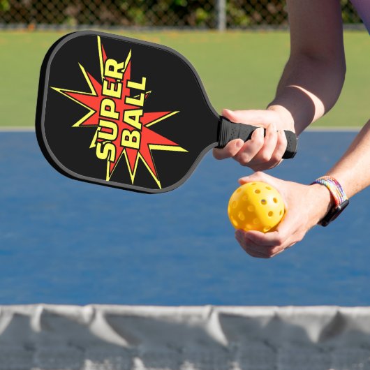 Super Ball Super Dad Comic-Stil Pickleball Schläger (InSitu)