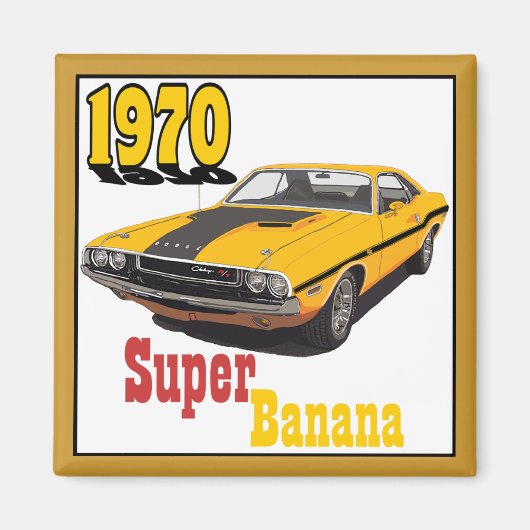 Super Banana Magnet (Vorne)