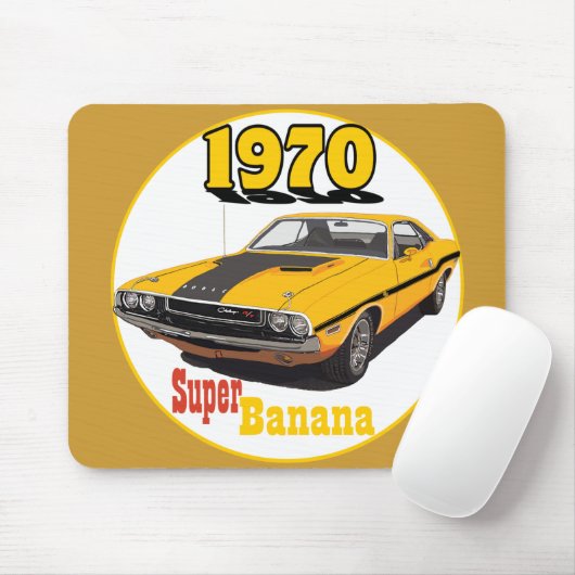 Super Banana Mousepad (Mit Mouse)