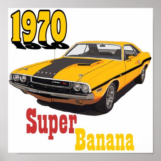 Super Banana Poster (Vorne)