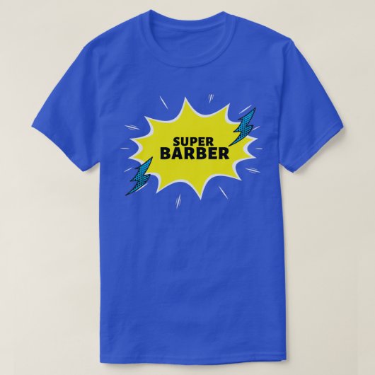 Super Barber Funny Geschenkideen T-Shirt (Design vorne)