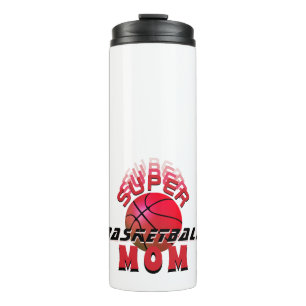 Super-Basketball-Mutter sportliche Mutter Thermosbecher