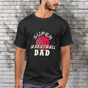 Super Basketball Vater Sporty Pater Black T-Shirt
