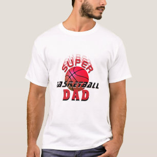 Super Basketball Vater Sporty Vatertag T-Shirt