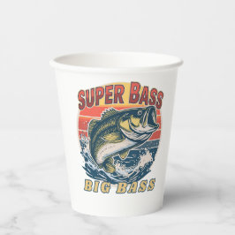 Super Bass Big Bass Pappbecher